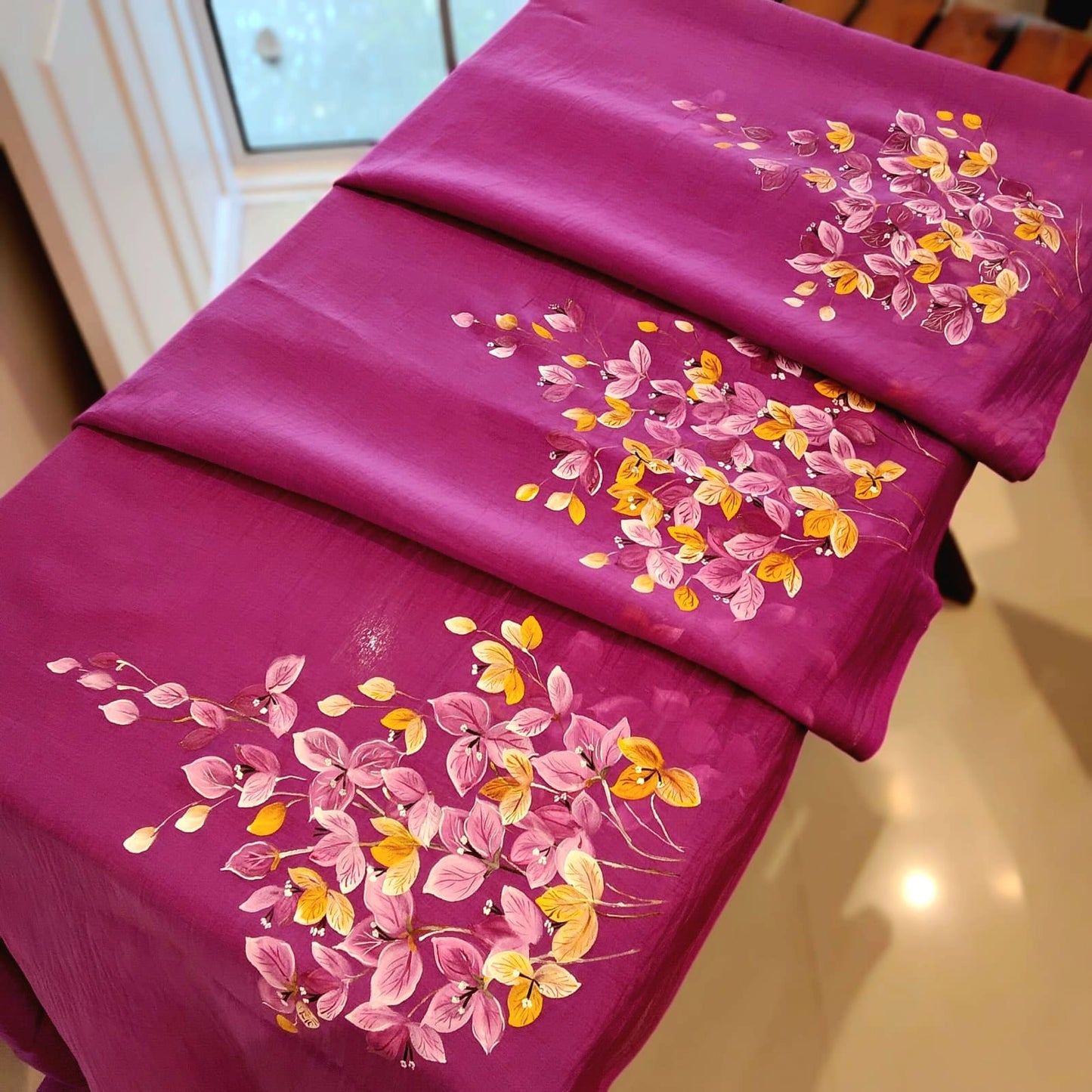 Where Fine Mal Chanderi Meets Hand-Painted Beauty