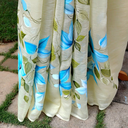 Artistic Finesse On premium Mal Chanderi