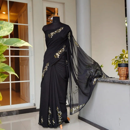 Where Hand Embroidery Meets Mal Chanderi Grace