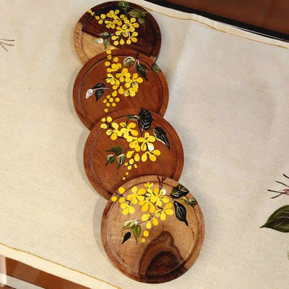 Artistic Coasters, Painted With Love