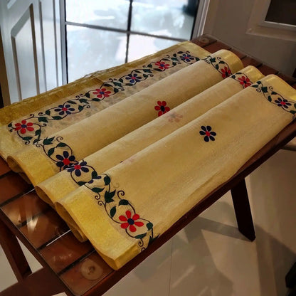 Hand-Painted Chanderi Silk Dupatta