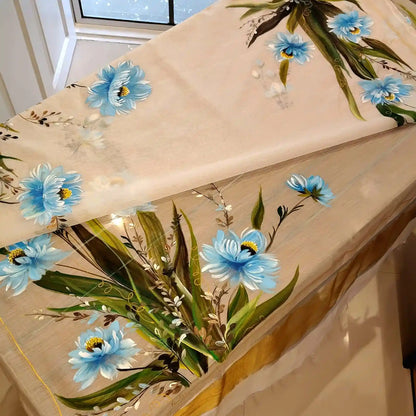 Hand-Painted Chanderi Silk Dupatta