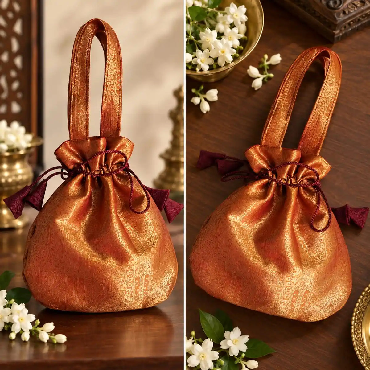 Handcrafted Potli Bag for Party Wear