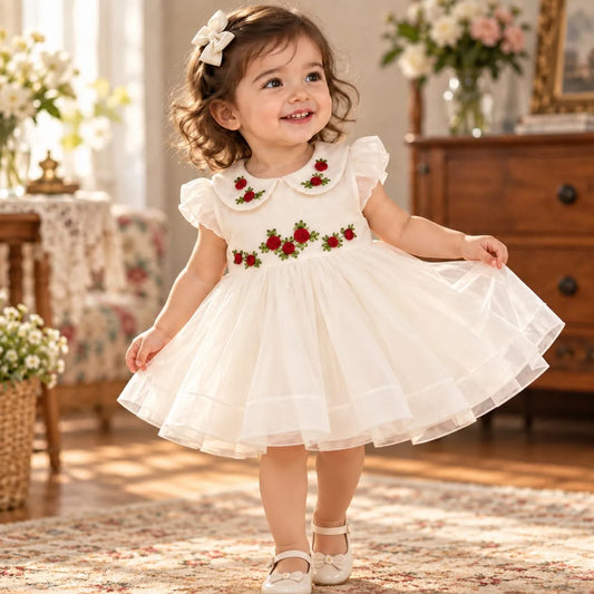 Adorable Organza Frock for Your Little Princess