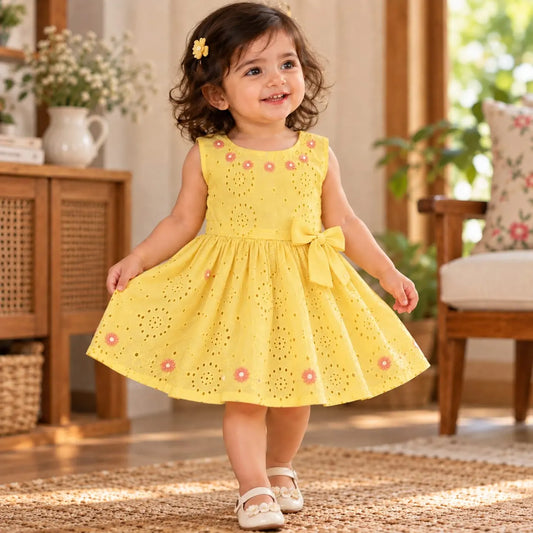 Hakoba Girl Frock – Simple & Sweet